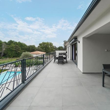 Tres Belle Villa A Ghisonaccia Avec Piscine Chauffee Extérieur photo