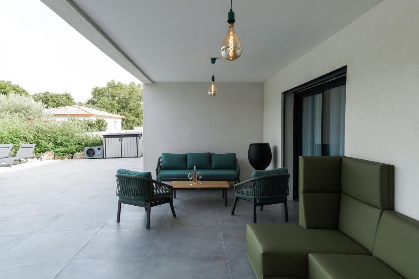 Tres Belle Villa A Ghisonaccia Avec Piscine Chauffee Extérieur photo