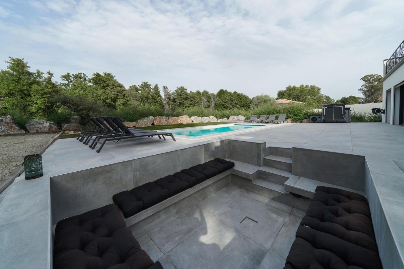 Tres Belle Villa A Ghisonaccia Avec Piscine Chauffee Extérieur photo